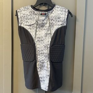 McDavid Boy's Youth Sz XL Hexpad Hex Sternum Shirt Baseball Chest Protector